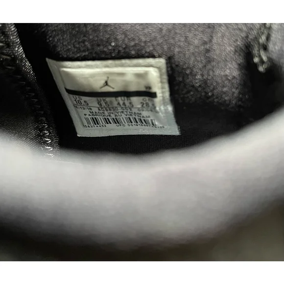 Men's Air Jordan XXXIII Basketball Shoes Size 10.5 Black/Grey - Picture 5 of 5